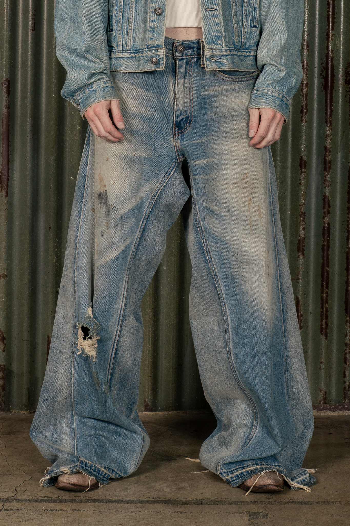 BIG SPLIT AJAX DENIM