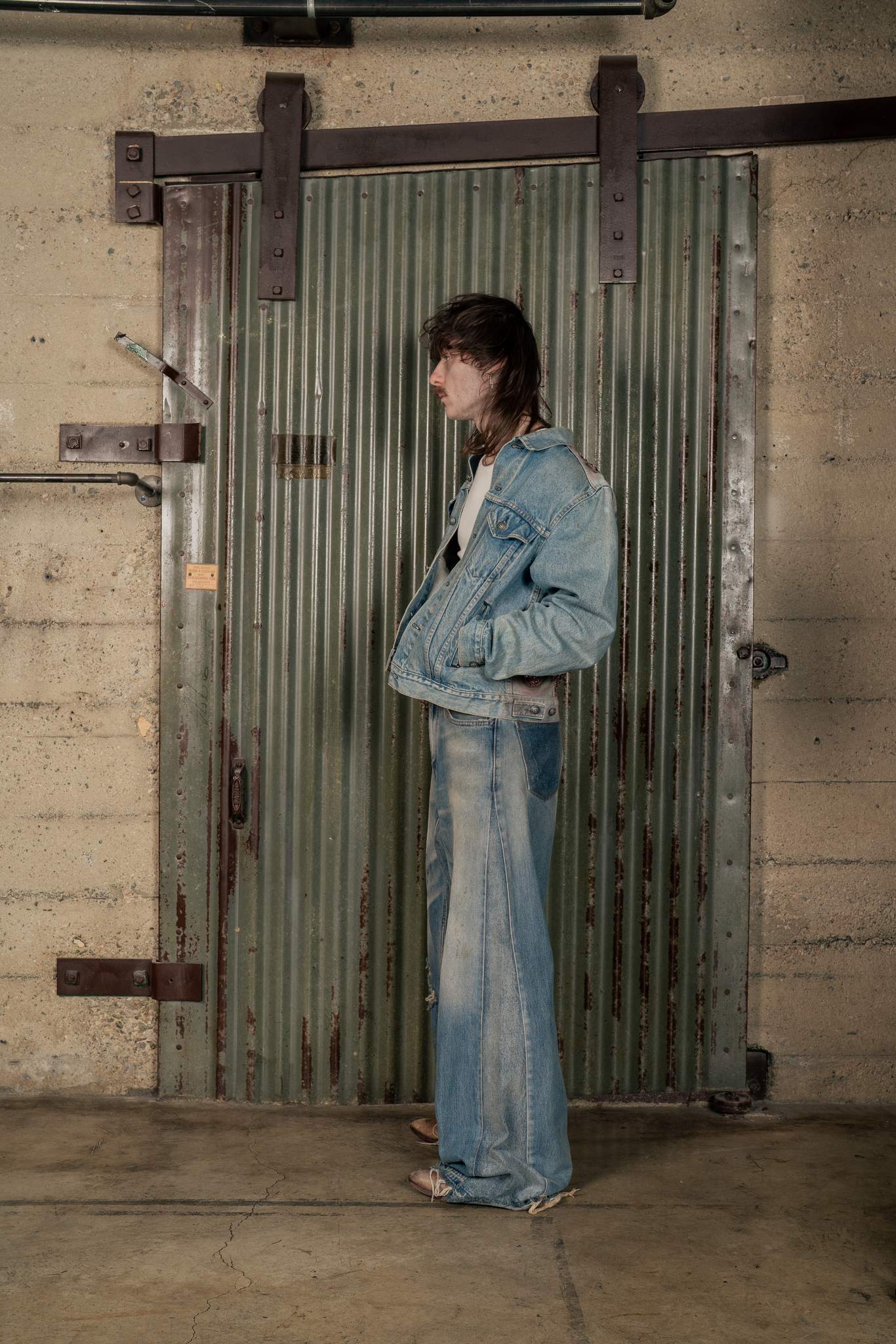 BIG SPLIT AJAX DENIM