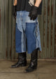 SHADOW DENIM SHORT - BLUE