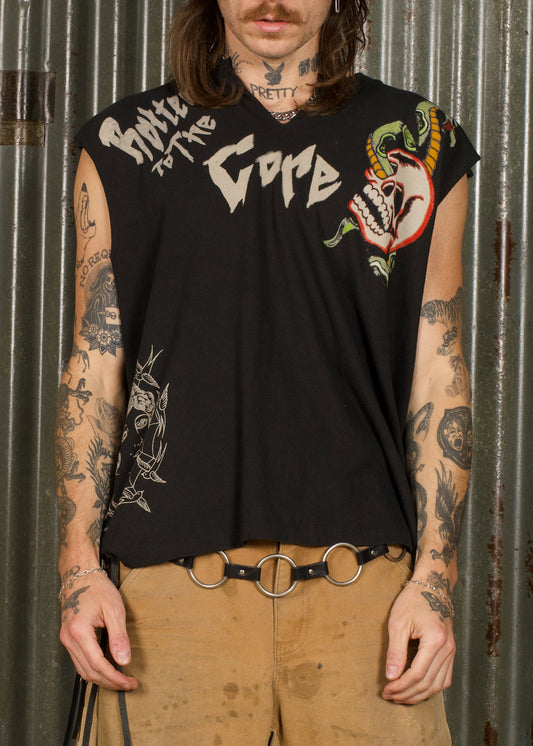 ROTTEN TO THE CORE CHOPPER - BLACK