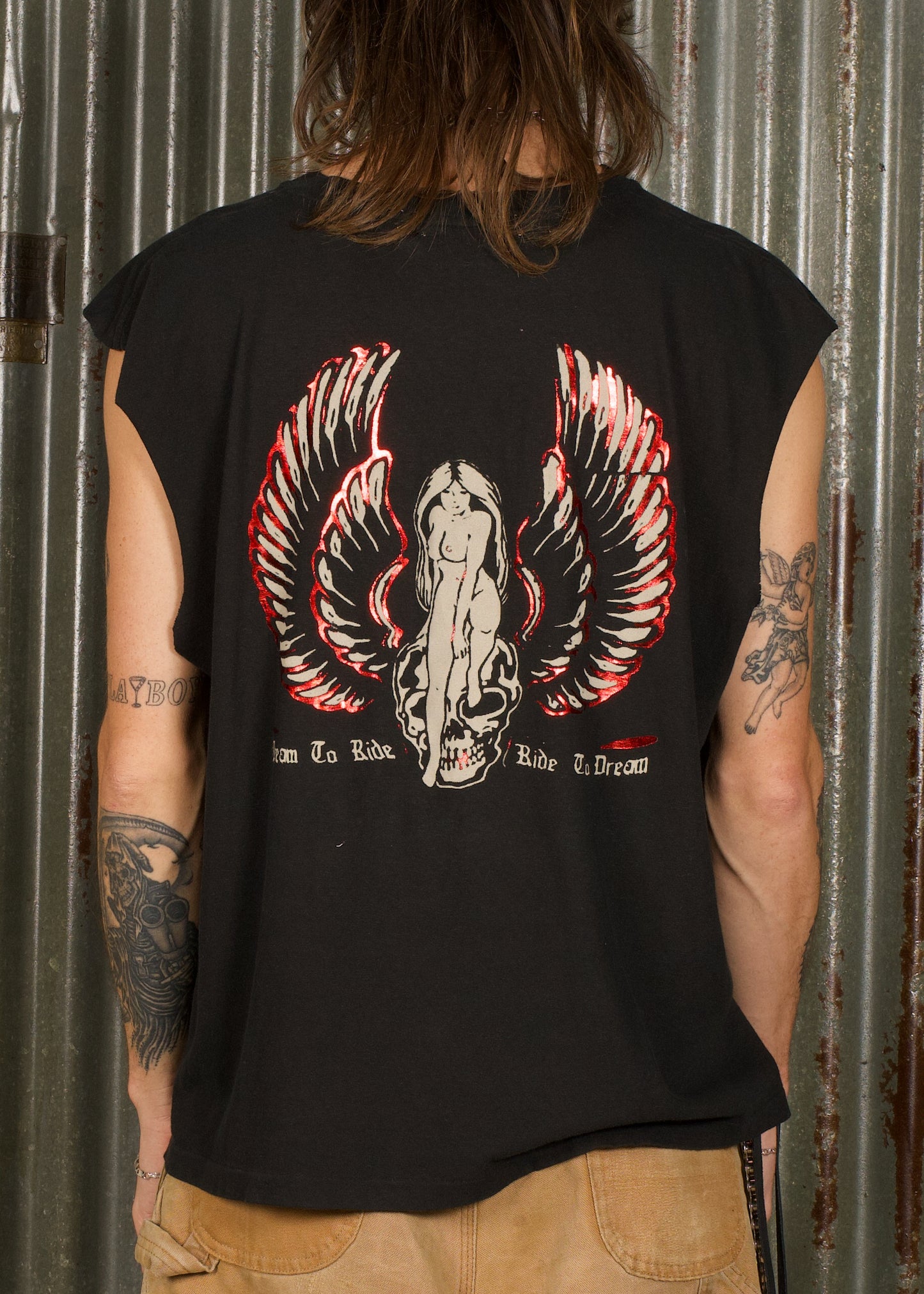 ROTTEN TO THE CORE CHOPPER - BLACK
