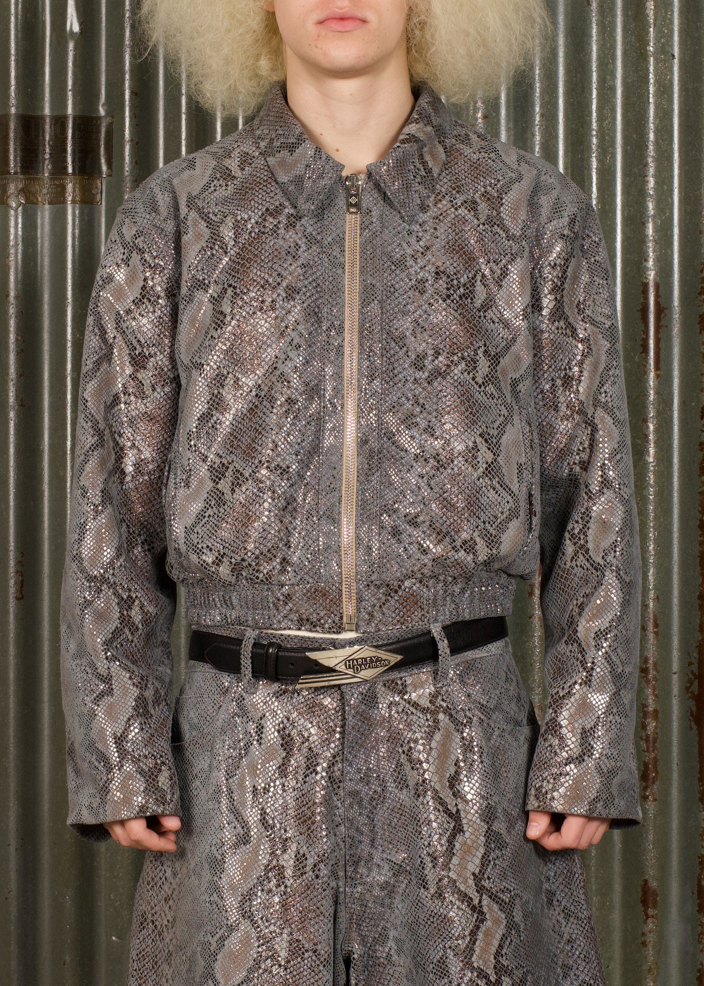 YEAR OF THE SNAKE LEATHER JACKET
