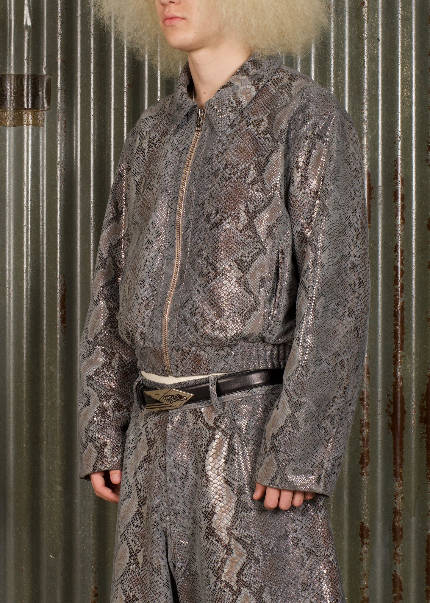 YEAR OF THE SNAKE LEATHER JACKET