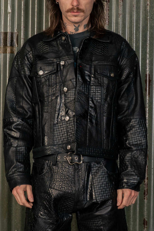 BODY SHOP LEATHER JACKET