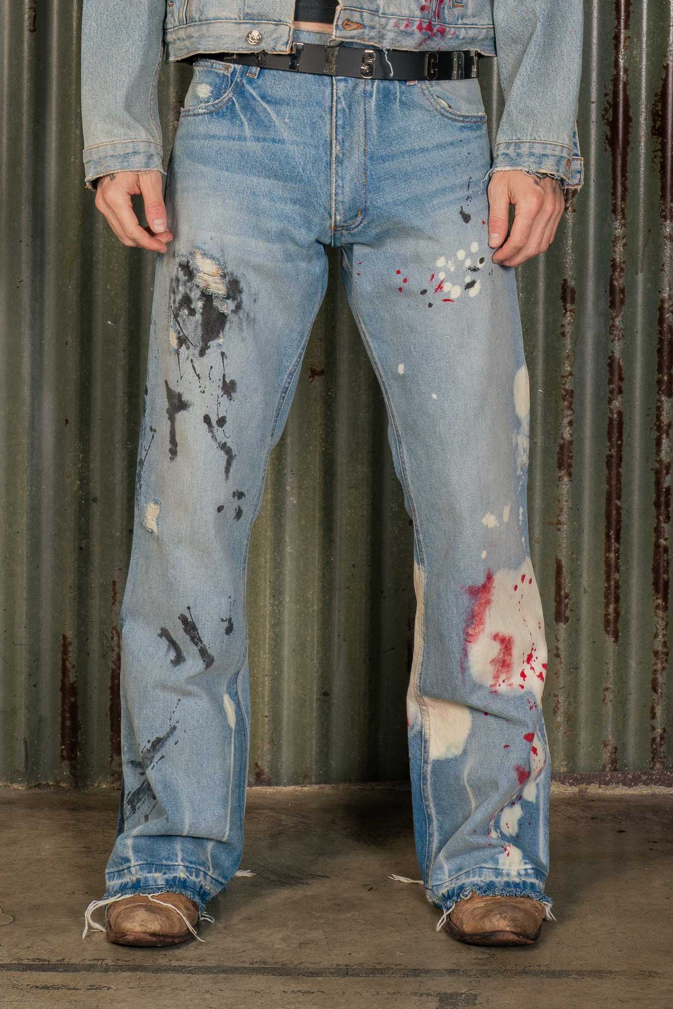 Oil Changed Denim Pant