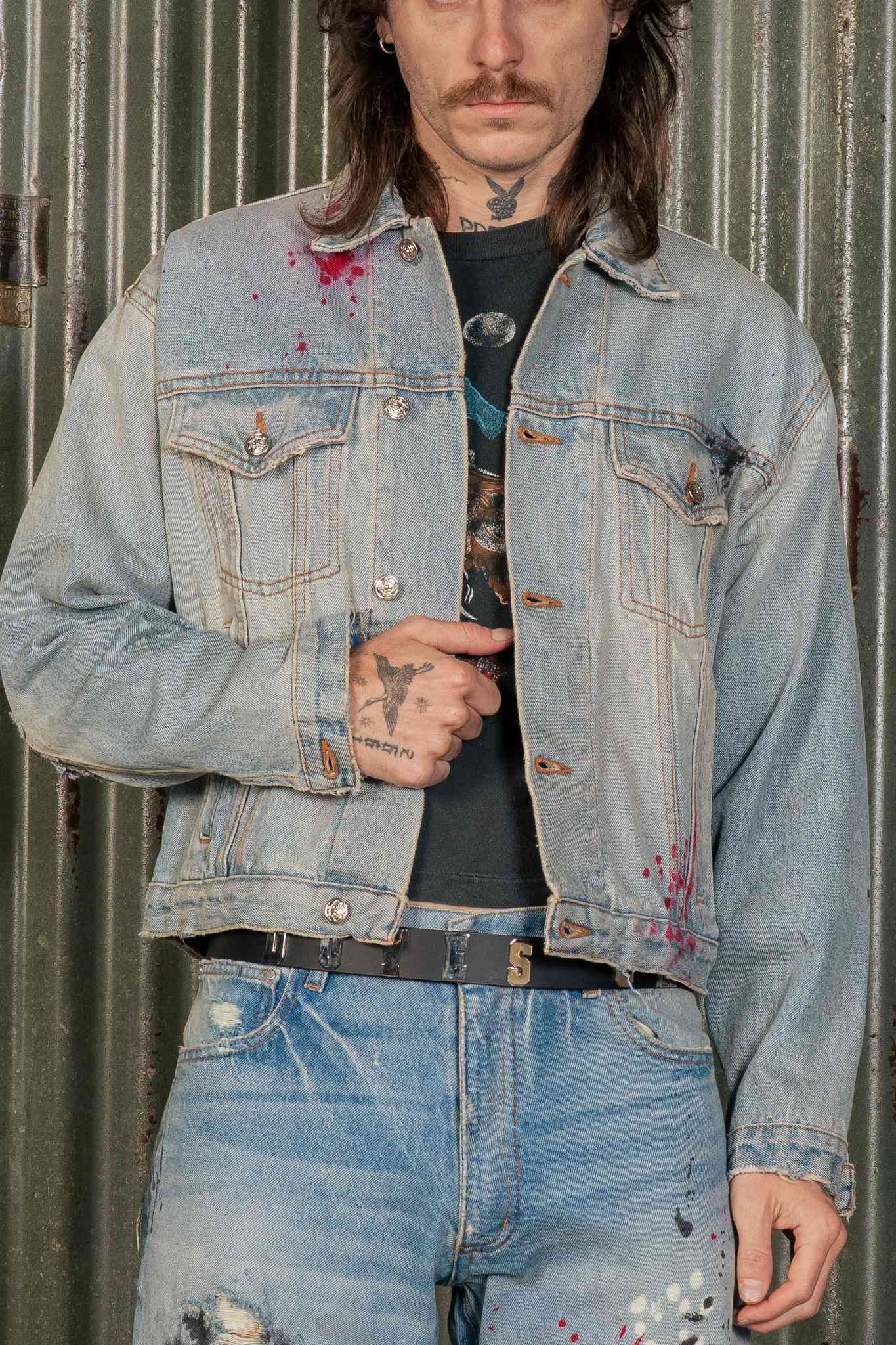 Oil Change Denim Jacket