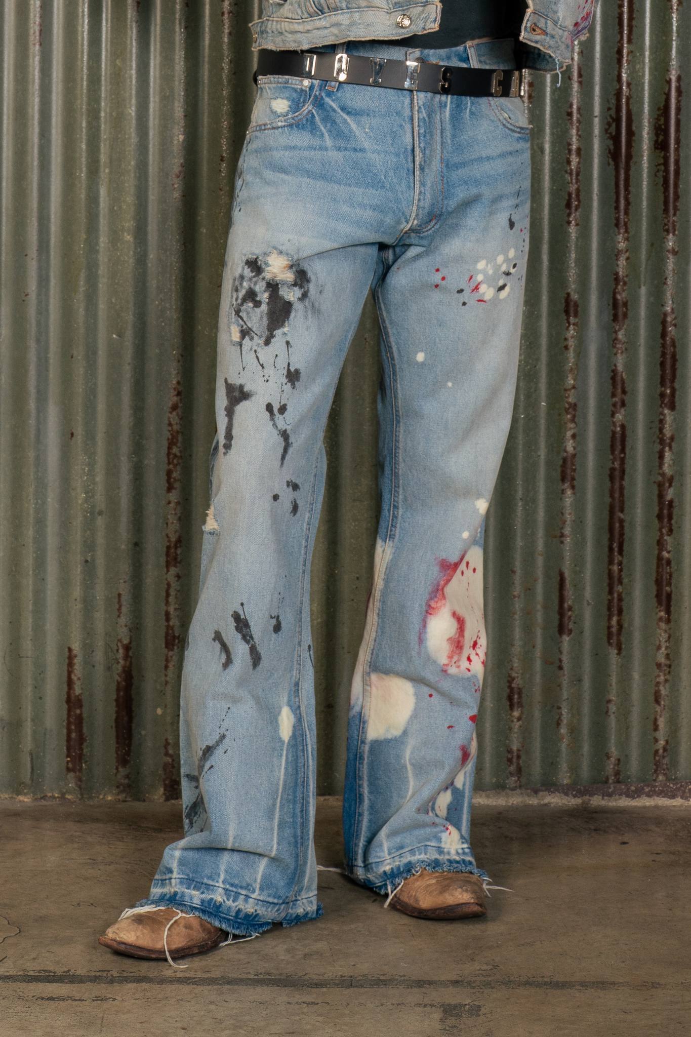 Oil Changed Denim Pant