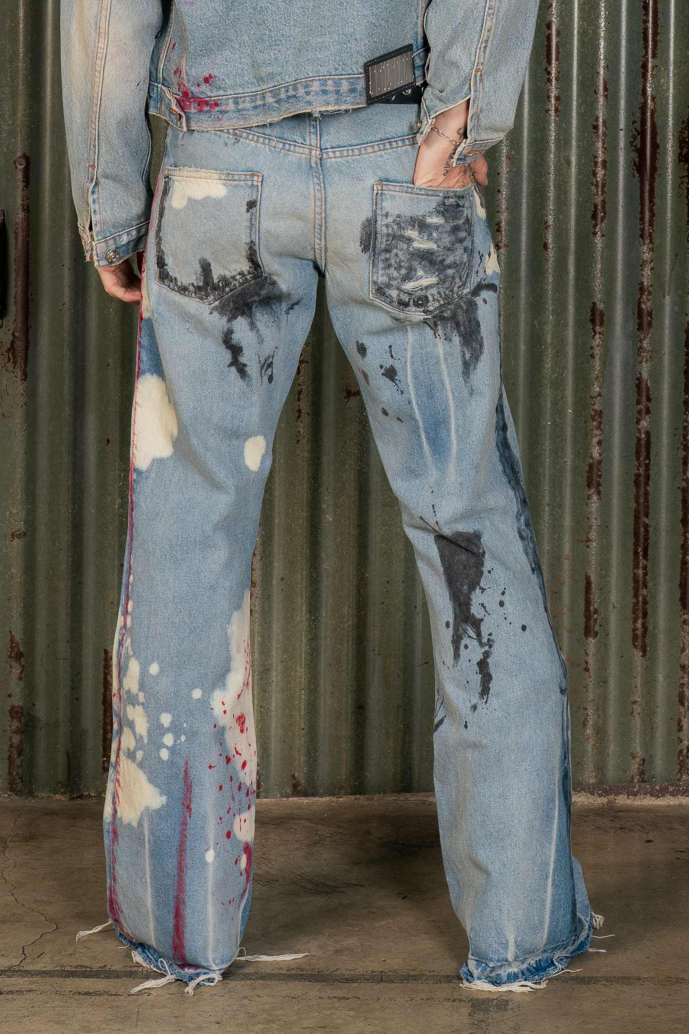 Oil Changed Denim Pant