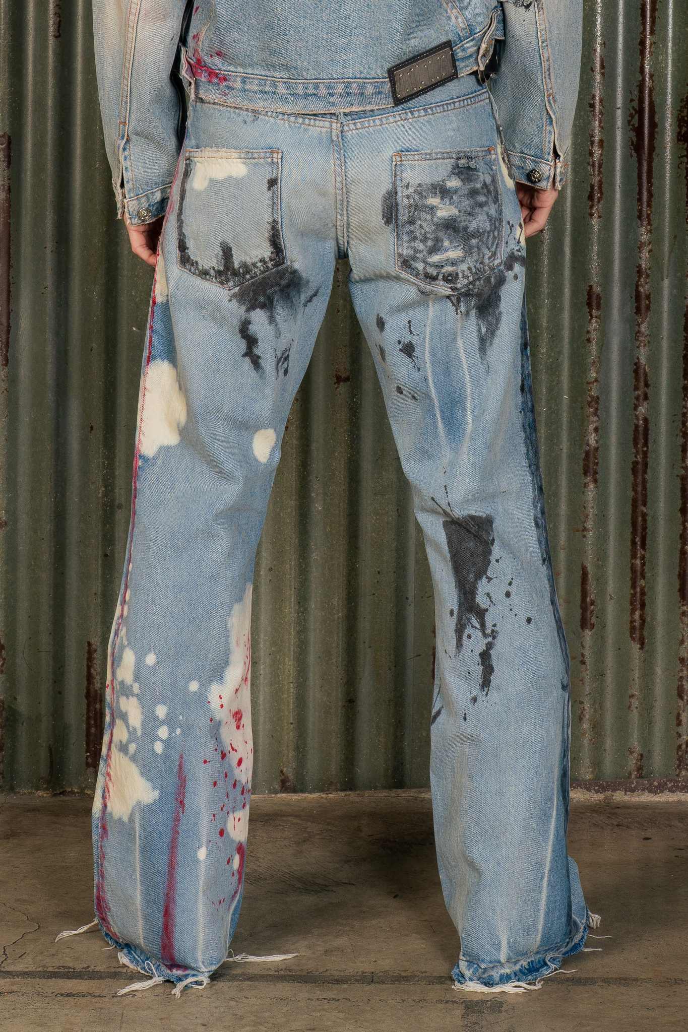 Oil Changed Denim Pant